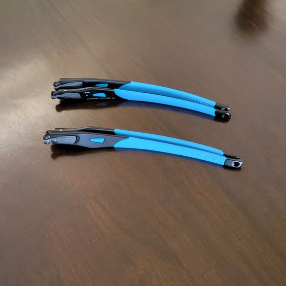 OAKLEY CROSSLINK PRESCRIPTION RX GLASSES FRAMES MENS BLACK EYE MEASUREMENT 53-17 - Picture 7 of 8